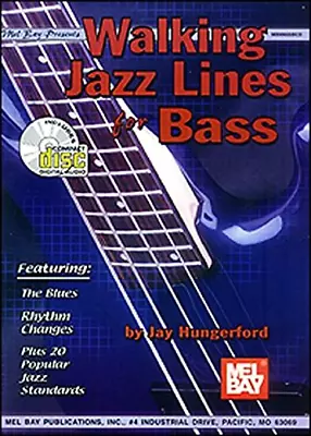 Walking Jazz Lines For Bass • £8.80