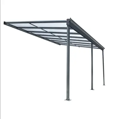 Kingston 10′ Wide Lean To Carport Patio Cover 10x16 • £1247