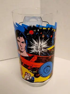 Vintage 1978 PEPSI DC COMICS SUPERMAN The Movie -  KAL-EL Comes To Earth  Glass • $11.66
