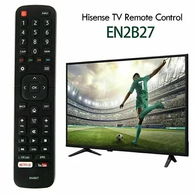 For HISENSE TV Remote EN2B27 ORIGINAL OEM Control EN-2B27 RC3394402/01 3139 238 • $7.97