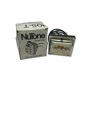 Nutone 105-T Transformer W/ground Wire -  16V 15watt Thermal Protection LR63621 • $21.99