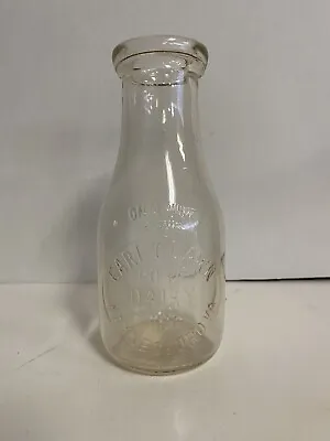 Early Dawn Co-Op Dairy Inc Waynesboro VA One Pint Milk Bottle • $24.99