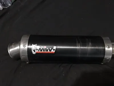 T.016.LXB - Exhaust Muffler Mivv SPORT GP Steel Black TRIUMPH SPEED TRIPLE • $200