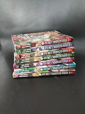 High School Of The Dead Complete English Manga Set Vol 1-7 Pre-Owned READ • $100