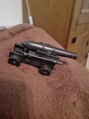 Vintage REDONDO  BOMBARDERO  DIECAST Toy BRASS/BRONZE METAL CANNON MADE IN SPAIN • £7.50