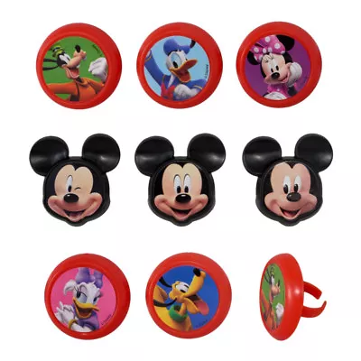 12 Mickey Mouse & The Roadster Racers Cup Cake Rings Bday Party Goody Bag Favor • $3.20