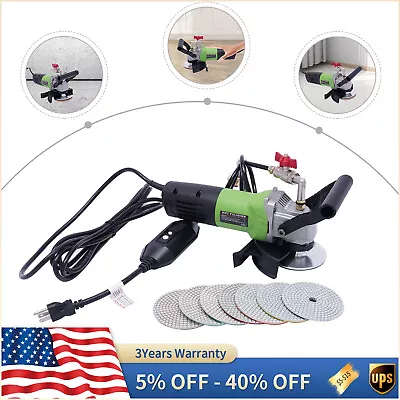 5  Variable Speed Wet Polisher Grinder Lapidary Saw Marble Stone Granite Cement • $152