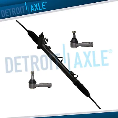 4WD Power Rack And Pinion + Outer Tie Rods For Ford F-150 Lincoln  Mark LT • $237.08