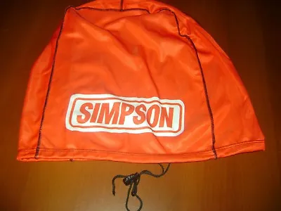 Motorcycle Helmet Bag Microfiber Simpson Helmet Bag Carry Helmet Duffle Red  • $16.99