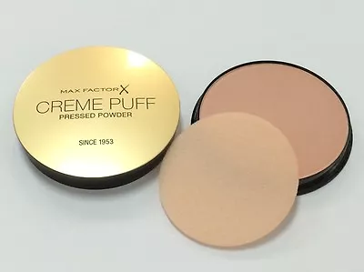 Max Factor Creme Puff Pressed POwder Compact # 53 Tempting Touch • $12.95