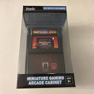 Sound Logic XT Multicade 230 Game Mini Arcade Video Cabinet - Tested • $24.50