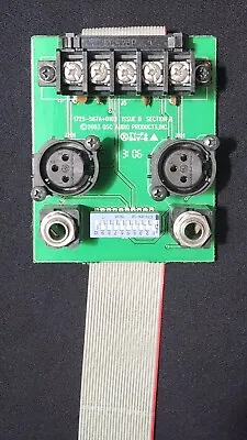 QSC RMX Amplifier Input PCB PN/1725-567A-0102 Issue B Section B ***USED PARTS*** • $29.95