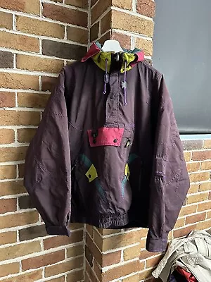 Vintage Retro Ski Jacket 80s Men’s Size L • $15