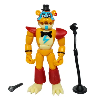 Toy Mexican Figure Freddy Glam Rock Five Nights At Freddy's Little 5 Inches • $12.99