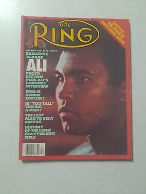 $4 • Buy The RING BOXING MAGAZINE October 1979 ALI Souvenir Issue