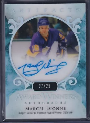 MARCEL DIONNE - 2023 Upper Deck Artifacts Award Winners Auto #AWA-MD /25 • $75