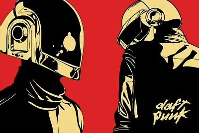 283537 Daft Punk PRINT POSTER • $49.95