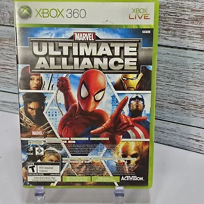 Marvel Ultimate Alliance & Forza 2 (Microsoft Xbox 360) Complete CIB • $7.50