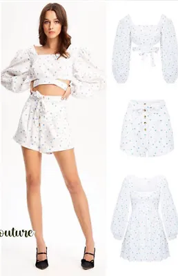 $38 • Buy ALICE MCCALL Limonata Cotton Shorts Size 4 BNWT $245