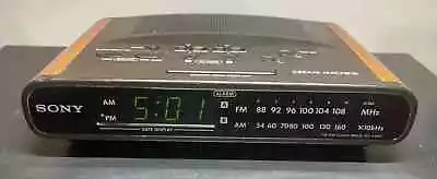 Vintage Wood Grain Sony Dream Machine ICF-C430 Dual Alarm AM/FM Clock Radio • $25
