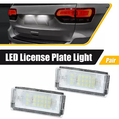 1 Pair LED License Plate Light Car Number Lamp Error Free For Mini Cooper R50 • $15.19