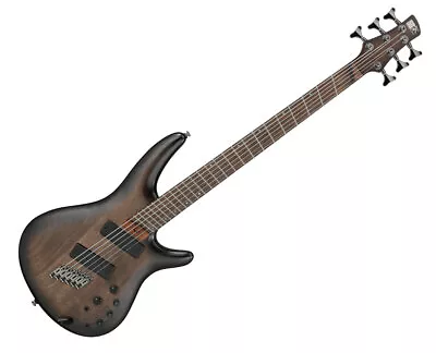 Used Ibanez SRC6MSBLL SR 6-String Bass - Black Stained Burst Low Gloss • $749.99