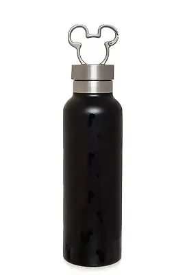 Disney Mickey Mouse Stainless Steel Water Bottle With Clip Carabiner Japan New • $36.58