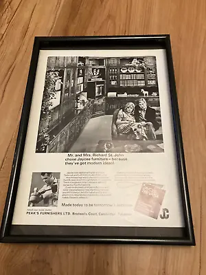 JAYCEE FURNITURE-1968 Framed Original Advert • £16.99