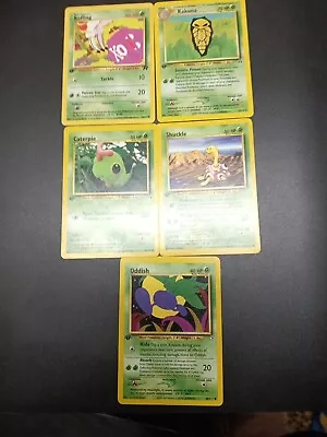 1st Edition Pokemon Lot 5 TCG Cards Team Rocket Neo Discovery • $9.99