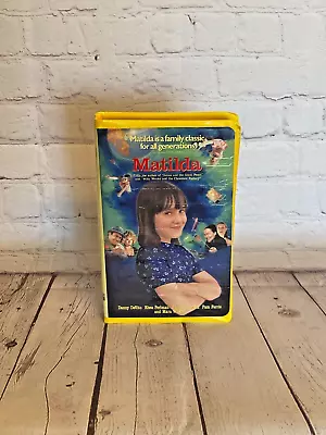 Matilda VHS By TriStar Pictures 1996 | Rated PG | Runtime: 98 Minutes • $10