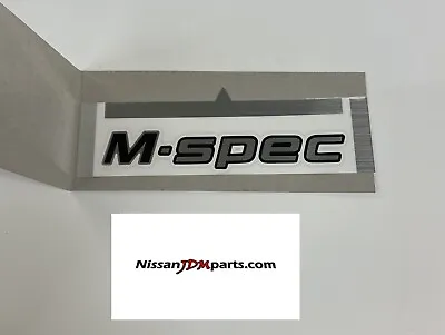 GENUINE Nissan Skyline GTR R34  M Spec  Rear Trunk Emblem 84896-AB020 • $29.99