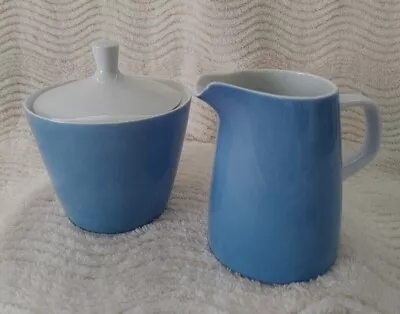 Mikasa Cream And Sugar Set Elite Fine China Turquoise Made In Narumi Japan • $14.99