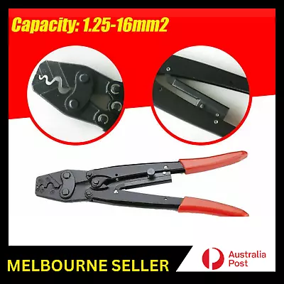 1.25-16mm² Wire Crimper Cable Plier Terminal Anderson Plug Lug Crimping Tool AU • $29.99