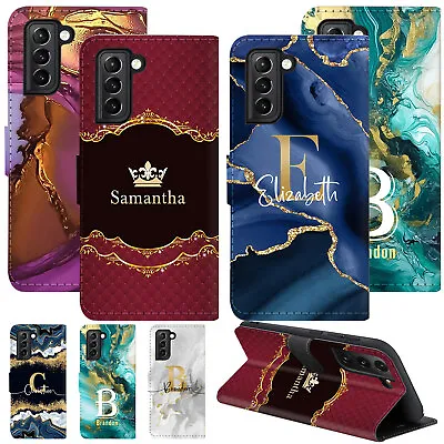 Case Cover Personalised Wallet Leather For Samsung Galaxy A14 A15 A25 S23 FE S24 • $12.89