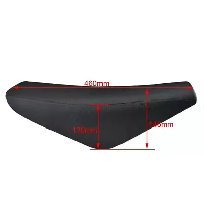 Black Flat Tall Seat For CRF50 XR50 Thumpstar 70cc 90c 110cc 125cc Pit Dirt Bike • $39.46