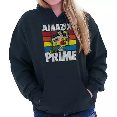 Prime Princess Wonder Superhero Comic Book Women Long Sleeve Hoodie Sweatshirt • £28.49