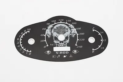 FOR V Rod VRSCA VRSCB Speedometer Faceplate Km/h Speedometer Face Sticker • $29.99