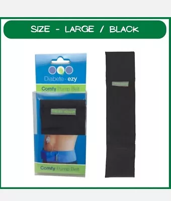 Diabete-Ezy Mesh Insulin Pump Belts  Ezy-View Panel Large 85-100cm • £19