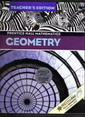 Geometry Teacher's Edition (Prentice Hall - Hardcover By Bass - Good • $27.73