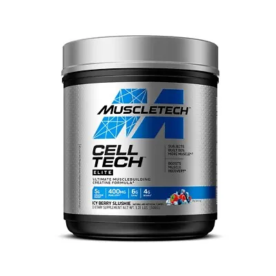 Muscletech CELL TECH Elite - Ice Berry Slushie CREATINE Formula 🔥🔥 • $34.97