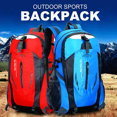 Hiking Camping Bag 30L Waterproof Large Travel Backpack Outdoor Luggage Rucksack • $22.99