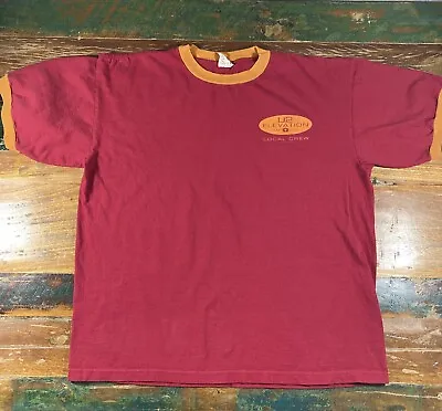 Vintage U2 Shirt Mens XL 2001 Elevation Tour Local Crew T Roadie Concert Bono • $34.98