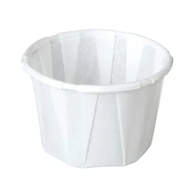 28ml Wax Paper Medicine Dispensing Cups / Pots (250 Pack) • £8.95