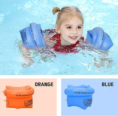 UK Kids Childrens Baby Swimming Pool Safety Float Armbands Inflatable Arm Bands • £8.99
