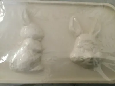 3D Cake Decorating Mould Of A Rabbit For Sugarcraft Or Chocolate • £2.99