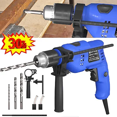 Hammer Drill Powerful Variable Speed Industrial Electric Corded Drill 1200w 220v • £17.30