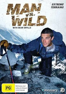 Man Vs Wild - Extreme Terrains : Season 1 Collection 1 (DVD 2006) S#  Region 4 • $4.24