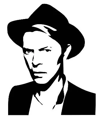 David Bowie Vinyl Car Decal / Sticker • £3.02