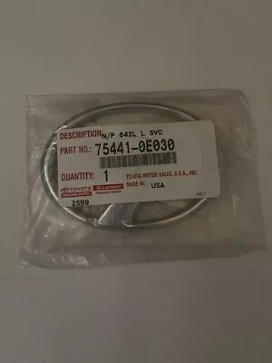 $25 • Buy 2006-2015 Lexus 75441-0E030 Back Door Name Plate