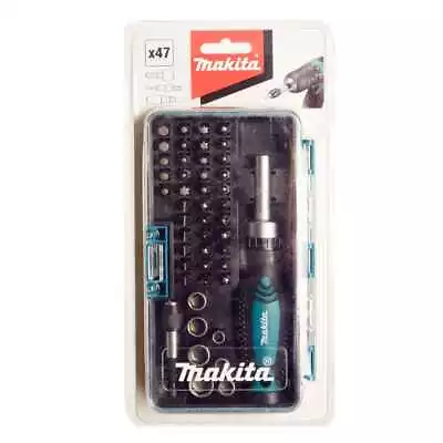 £39 • Buy Makita 47-Piece Ratchet Screwdriver And Bit Set